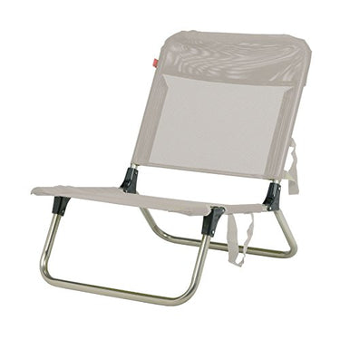 Jan Kurtz Quick Strandstuhl mit Gestell aus Aluminium und Bezug aus Kunststoffgewebe, in der Farbe: Taupe, Maße: 64 x 49 x 62 cm, 492093 im Sale